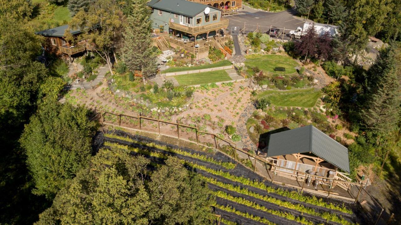 Bear Creek Winery And Lodging Bed & Breakfast Homer Bagian luar foto